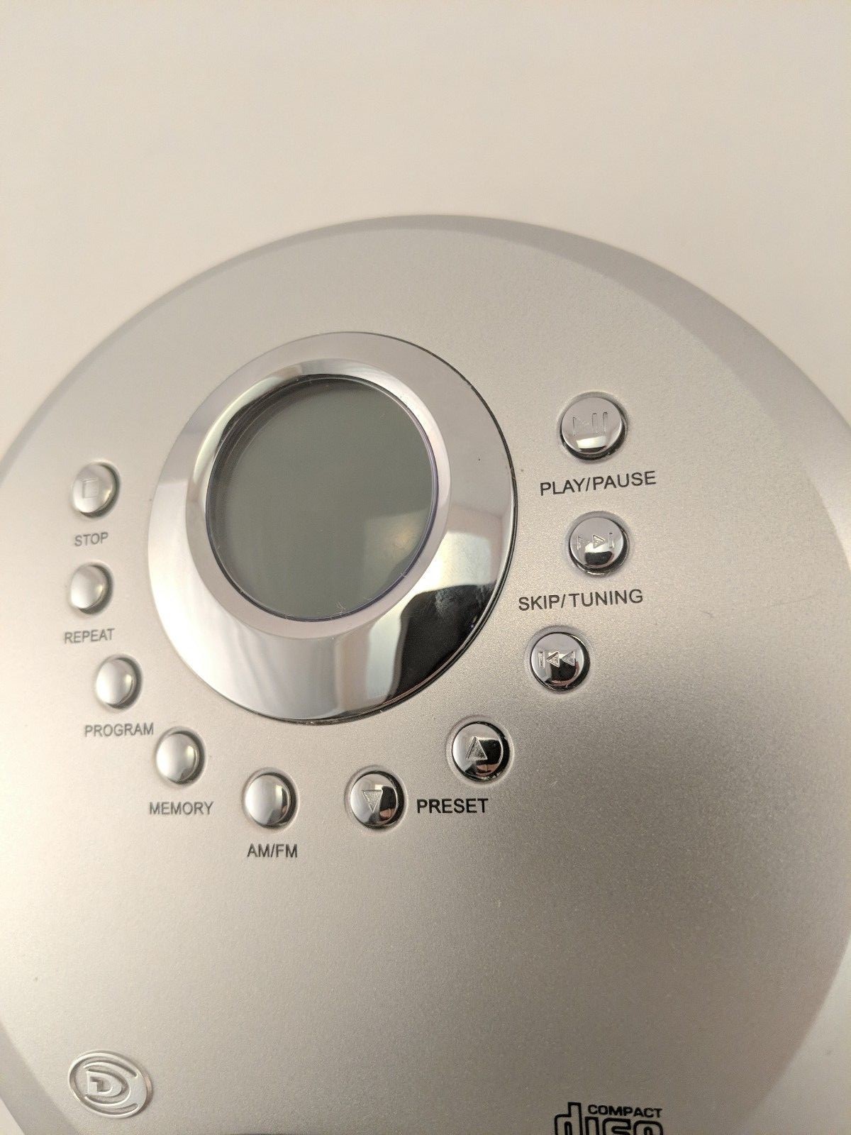 Durabrand CD-915 Portable CD Player Discman AM/FM Digital Radio ESP Plus