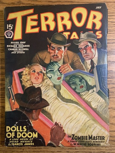 Terror Tales Pulp Magazine, July 1940 Dolls Of Doom Cover | eBay