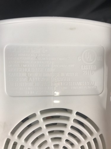 Cuisinart Yogurt Ice Cream Maker ICE-21 Replacement Part Motor Base Only