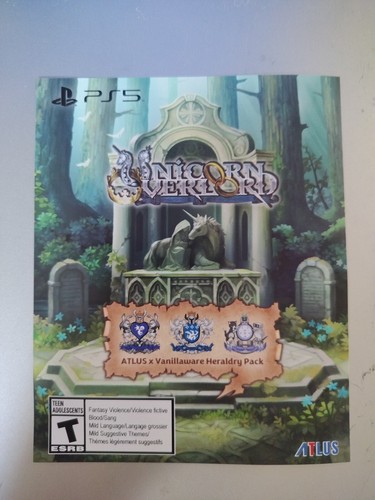 Unicorn Overlord Atlus Vanillaware Heraldry Pack DLC for