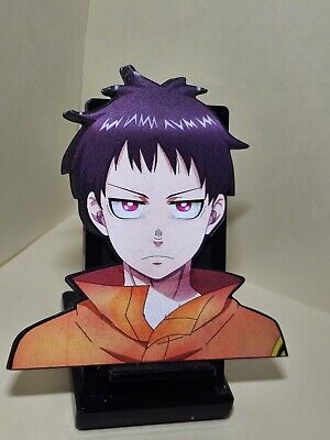 Fire Force Shinra Kusakabe 3D Anime Lenticular Motion Sticker Decal