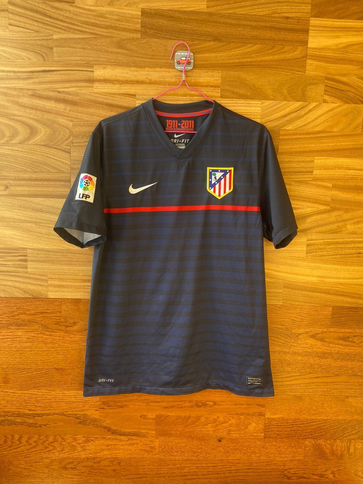 Rare Atletico Madrid 1911-2011 - 2012 Away Jersey shirt Nike