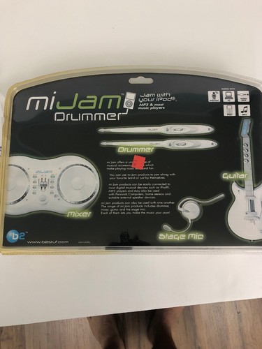 B2 MiJam Drummer Motion Activated Electronic Drumsticks - Air Drum Like A Pro!