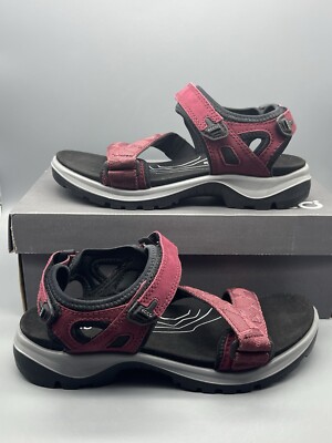 Ecco Offroad Women s US Size 8-8.5 (EU 39) Red Hiking Outdoor Sandals New In Box