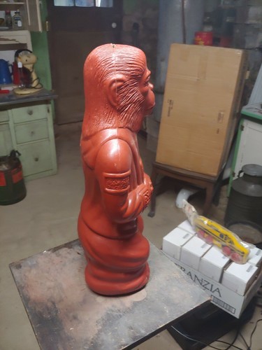 1967 Planet Of The Apes Cornelius Blow Mold Bank 17 Inches Tall