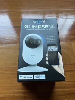 Geeni Glimpse 1080p HD Smart Camera   Indoor Home Security Camera   No Hub Requi