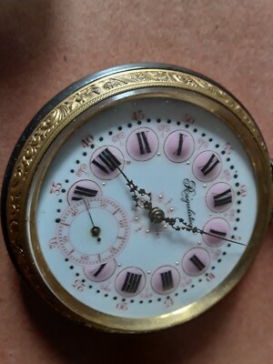 Goliath Regulateur, Pink Cartouches, 65mm, Great Timer