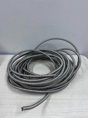Flexible Steel Metal Conduit Roll (Greenfield) – 3/8 in. x 58'  NOS