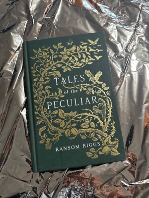 Tales of the Peculiar by Ransom Riggs (2016, Hardcover) SIGNED BY TIM BURTON