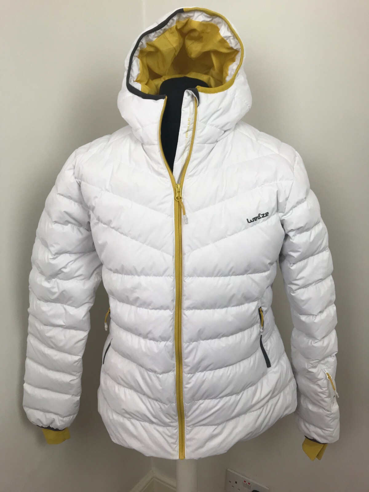 WEDZE PISTE 500 Damska wy?cie?ana puchowa kurtka narciarska P?aszcz Rozmiar  XL Z kapturem WYSOKA JAKO?? | eBay