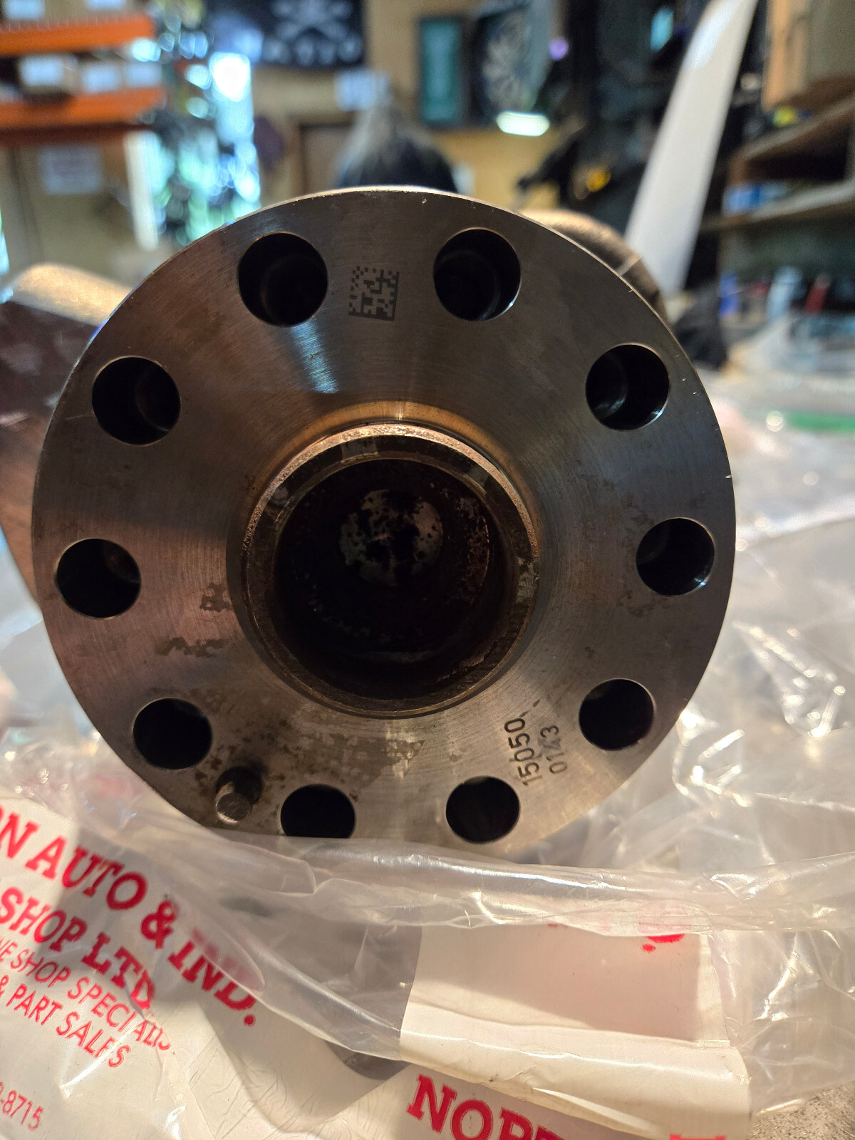 2011-2015 Ford 6.7 Powerstroke Diesel Crankshaft SONOFLUXED POLISHED STANDARD - Picture 6 of 12