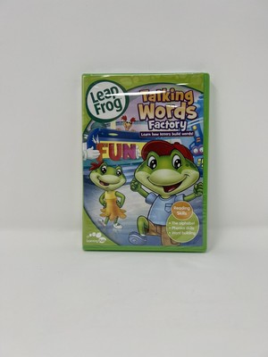 Leapfrog talking words factory DVD, New Sealed, S24