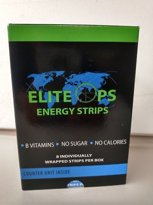ELITE OPS ENERGY STRIPS / 48 STRIPS  (Average .83 per strip)