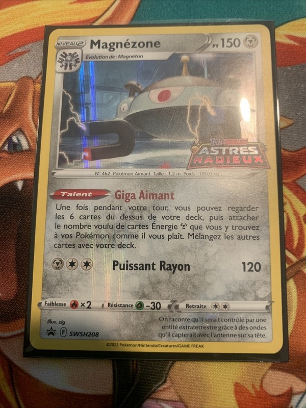 MagnÃ©Zone Prerelease Carte Pokemon Astres Radieux Fr Neuf Swsh208