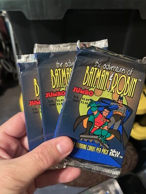 The Adventures Of Batman & Robin Trading Card Three Packs By Sky Box