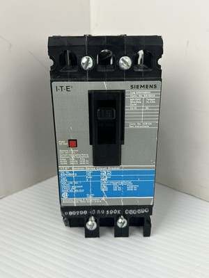 Siemens ED43B015 I-T-E Circuit Breaker Sentron Series Type ED4 480V 15A 3P