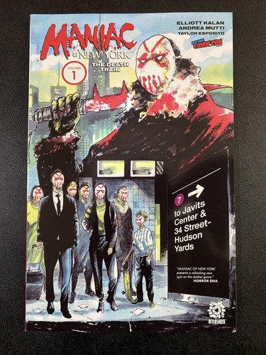 Maniac Of New York NYCC 2021 Aftershock Exclusive Limited