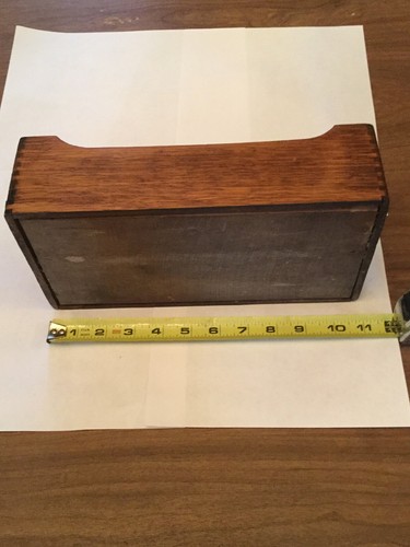 Vintage Antique Vetter Manufacturing Co. Dovetail Desk Drawer 11”L X 5.5”W X 3”H