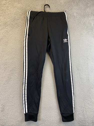 Adidas Mens Track Pant Running Training Elastic Waist Black