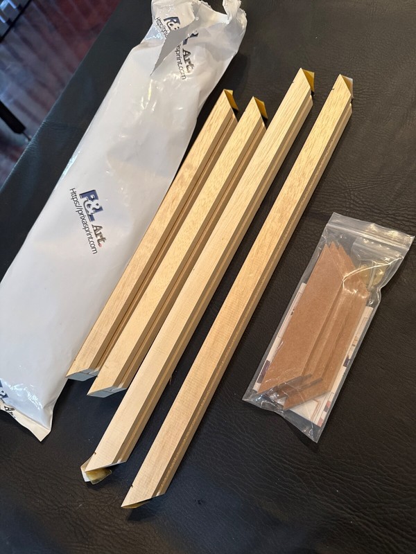 DIY Solid Wood Canvas Frame Kit For Oil Painting &