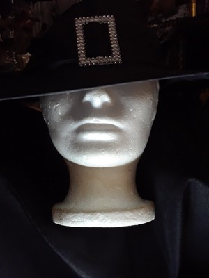 Witches Hat For Halloween with bling detail 