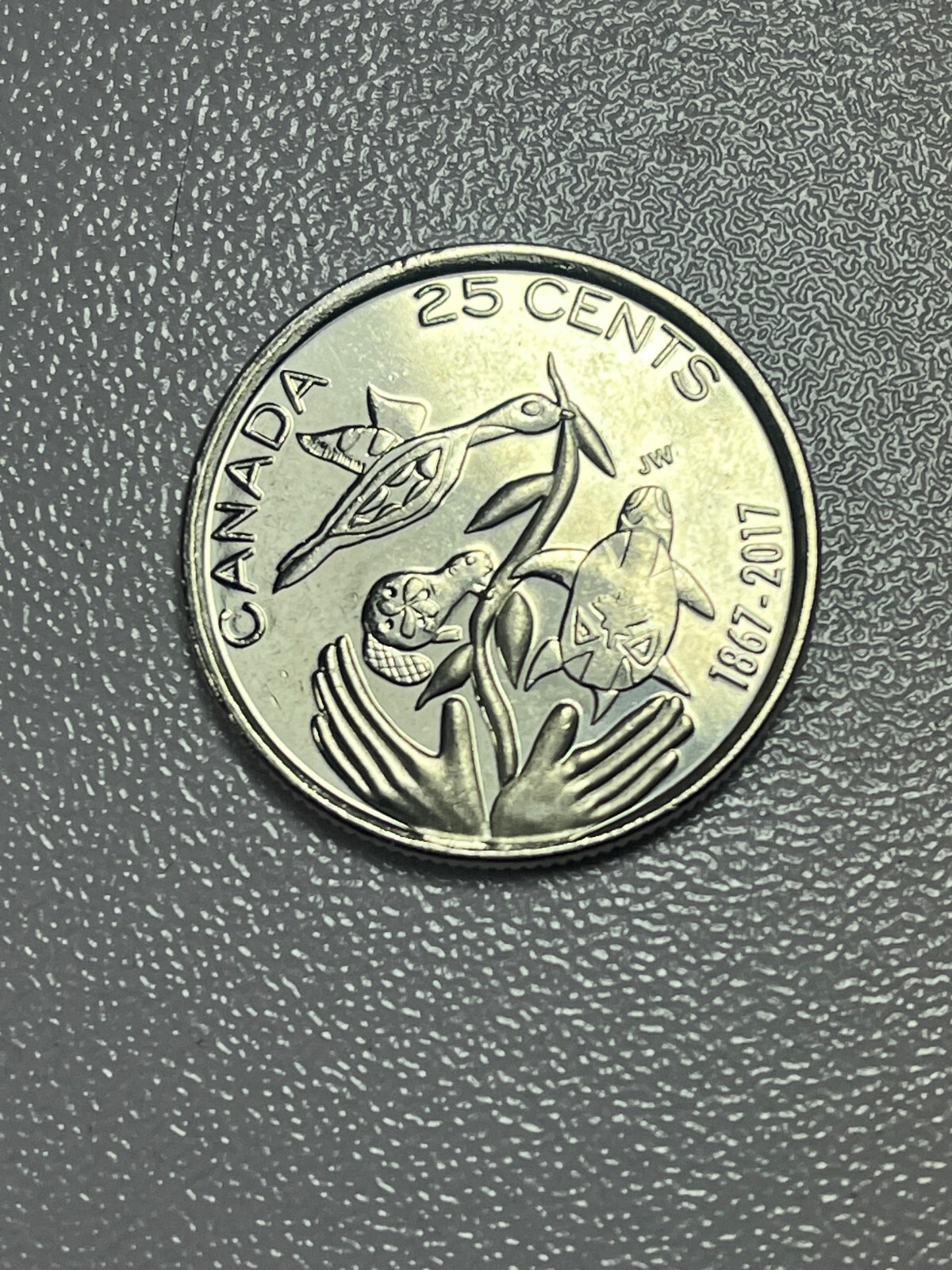 カナベビ 2016 CANADA UK Queen Elizabeth II w/ BISON 1 1/4 OZ Proof