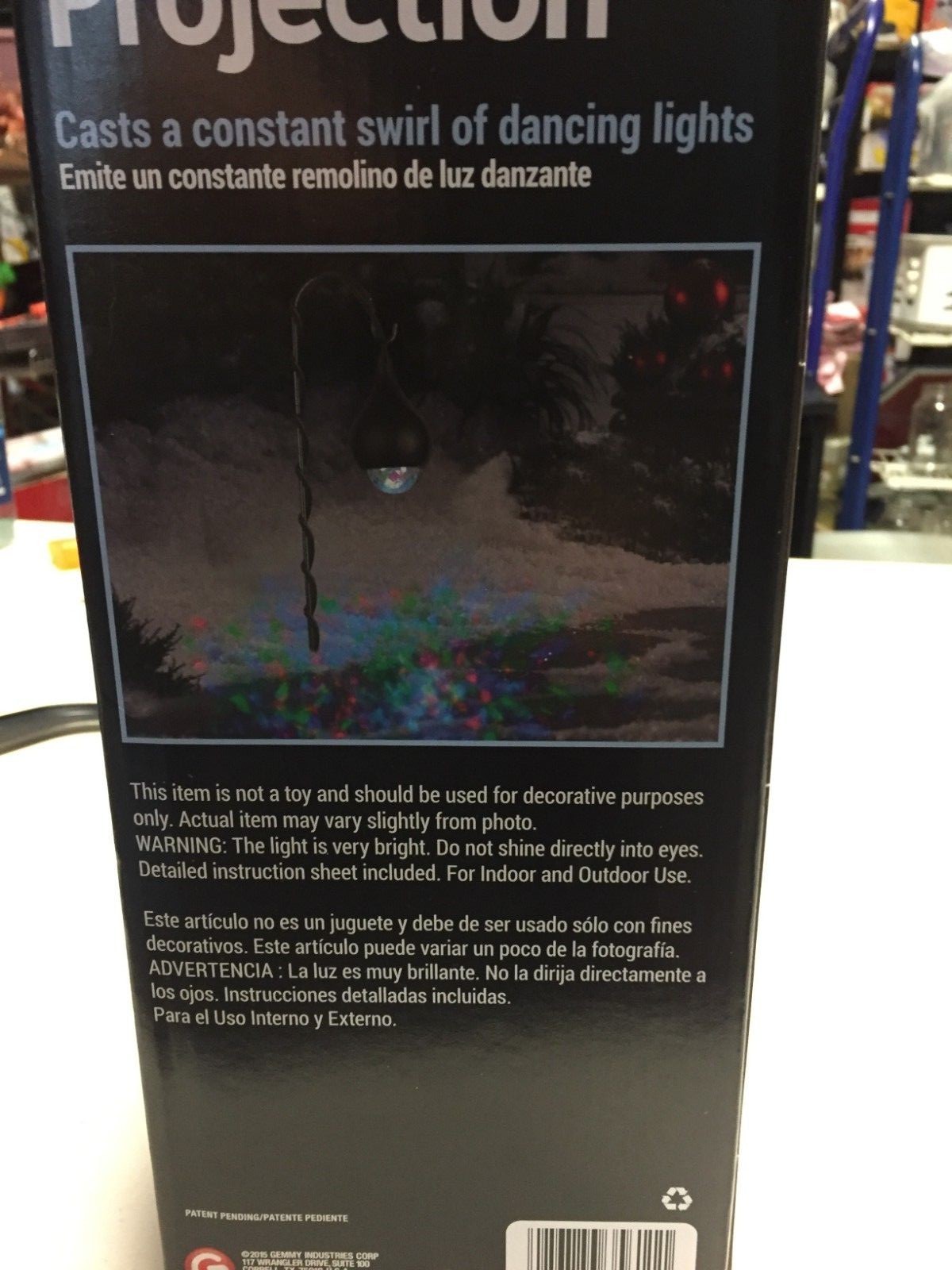 NEW-2 sets of Gemmy Projection LED Lightshow Kaleidoscope Pathway Markers 30