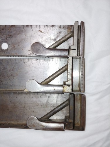 H.B Rouse & CO. Vintage 3 Piece Letterpress