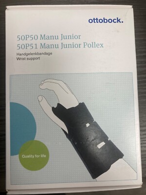 Ottobock Manu Junior 50P50 Wrist Support - Left Small