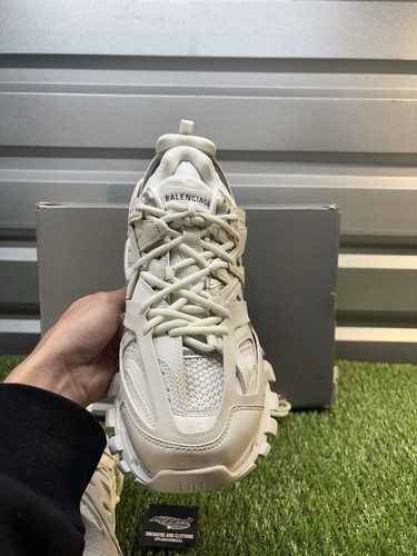 Pre-owned Balenciaga Size 43 (10 Us) -  Track Sneaker ‘ White ‘ | Brand