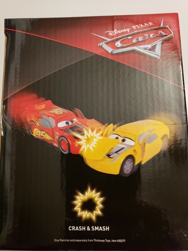 Disney Cars 3 Crazy Crash & Smash Lightning McQueen Radio Remote Control RC car