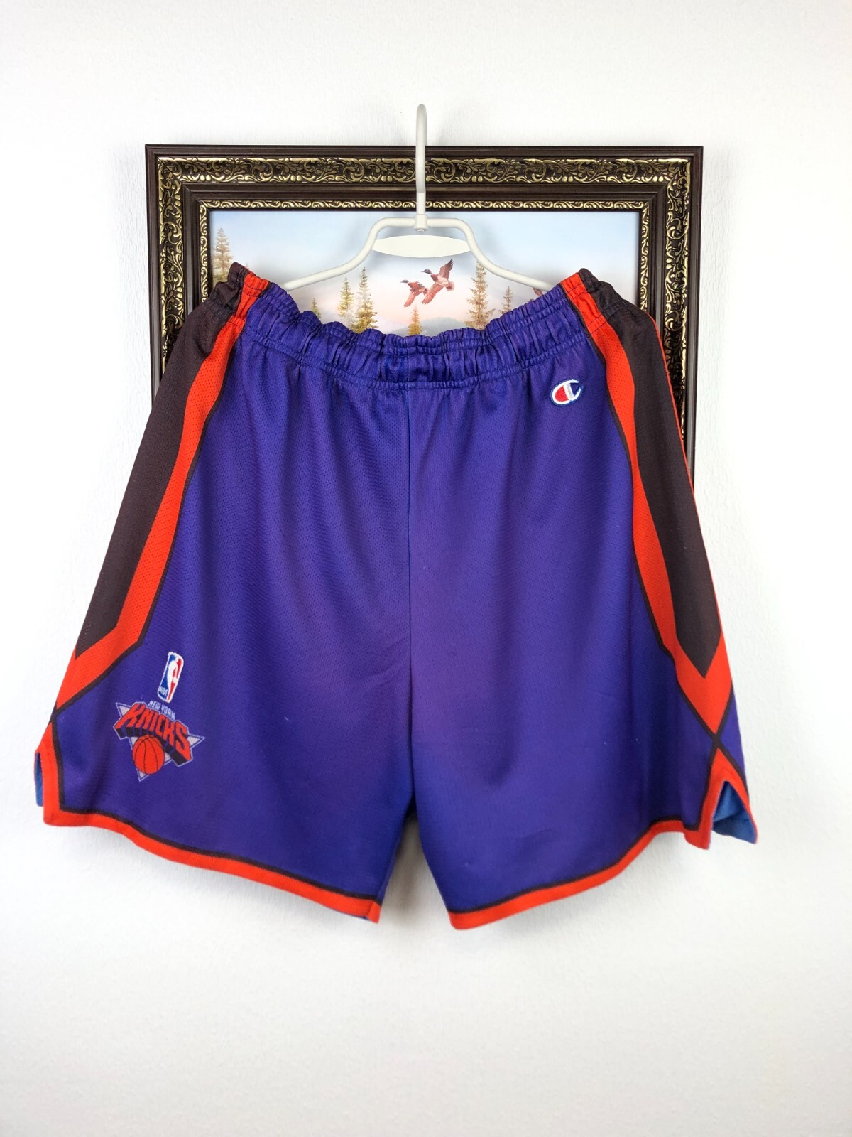90s NBA ニックス Champion  オーセンティック バスパン 90s NBA ニックス Champion オーセンティック バスパン - メルカリ