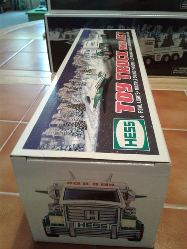 HESS TOY TRUCK AND JET 2010  NEW IN THE ORIGINAL BOX