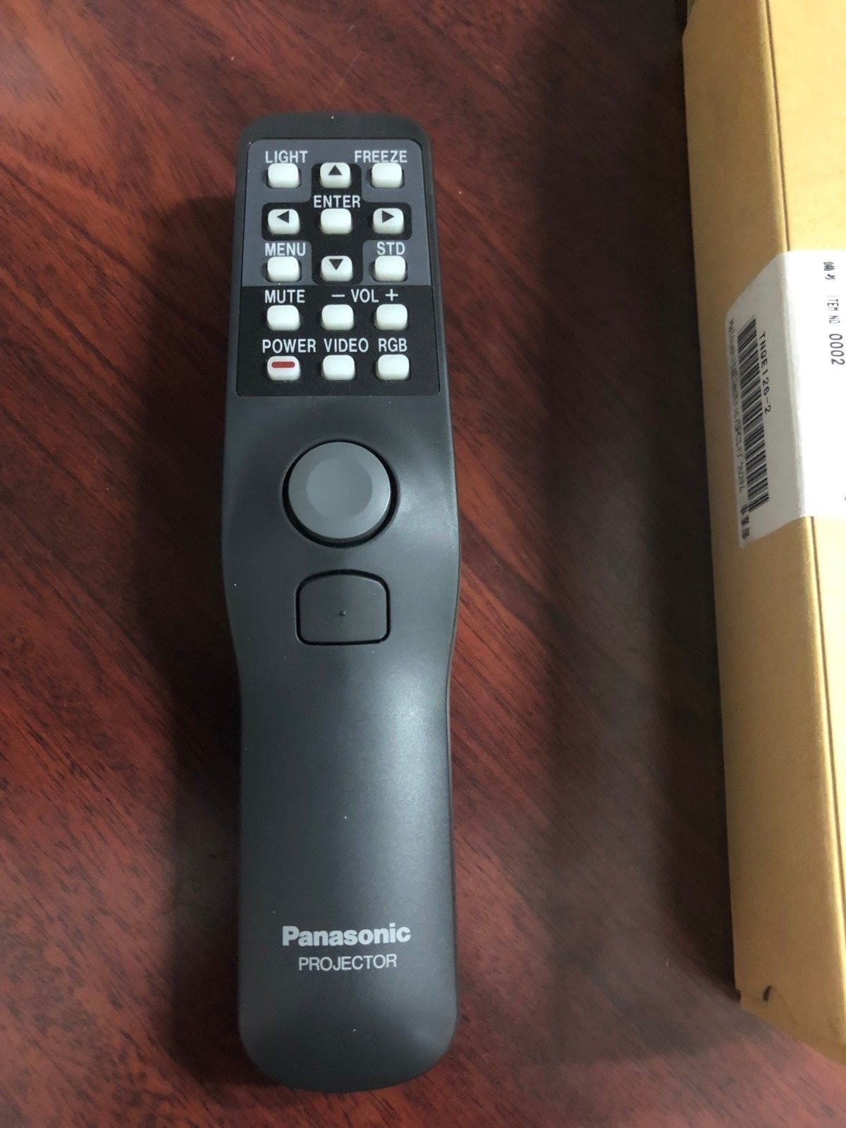 Brand New Panasonic Projector Remote Control TNQE126-2 in Original Box