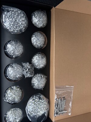 Defender Land Rover LED Kit 10 pcs crystal NEW Light Upgrade feux 90 110 serie 3