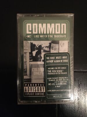 Common Like Water for Chocolate Sealed Cassette Tape; Brand New! Mint! RARE HTF!