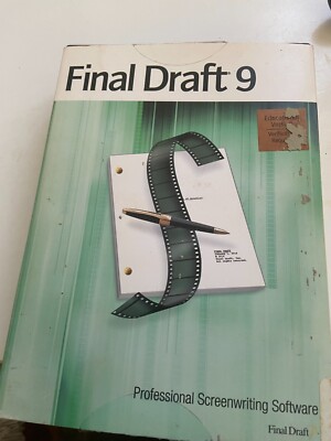 Final Draft 9 for PC, Mac