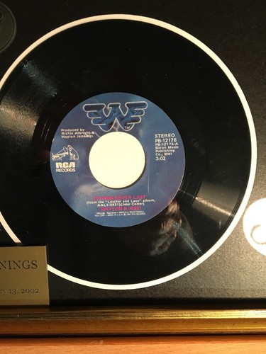 Waylon Jennings Signed Picture Tribute Ensemble Very Very Rare!!!