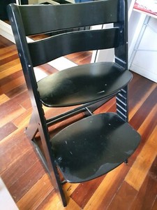 mocka soho wooden highchair