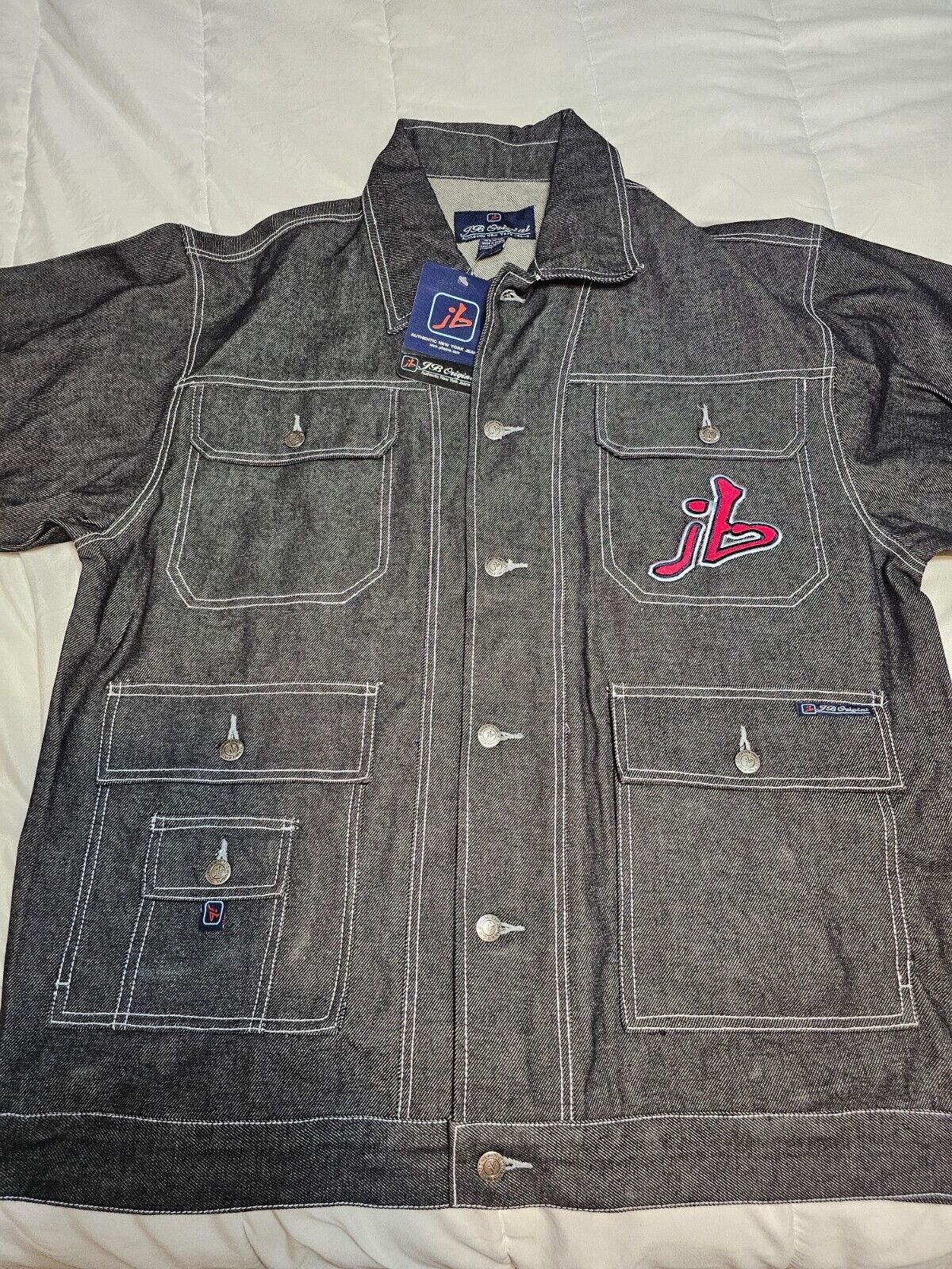 j b ORIGINAL 100% COTTON LARGE JACKET NEW WITH TAGS RETAIL j b ORIGINAL 100% COTTON LARGE JACKET NEW WITH TAGS RETAIL