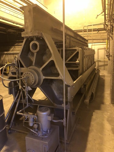 Used Approx. 240 CuFt Boulton 72 Plate Filter Press - Waste Water