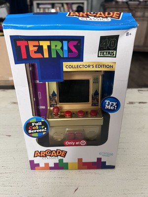 Basic Fun Arcade Classics TETRIS 40 Collector s Edition Gold Handheld Target