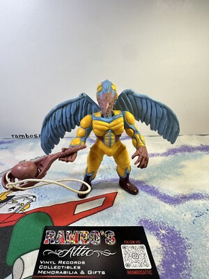 Vintage 1994 Power Rangers Evil Space Alien Peck Attack Peckster COMPLETE WORKS!