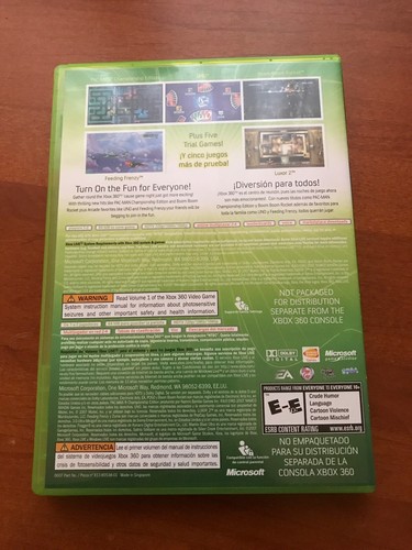 Xbox Live Arcade Compilation Disc cover or packaging material