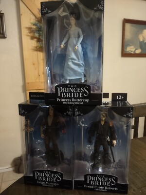 McFarlane Toys The Princess Bride 3-Pack: Montoya,Pirate Roberts & Buttercup