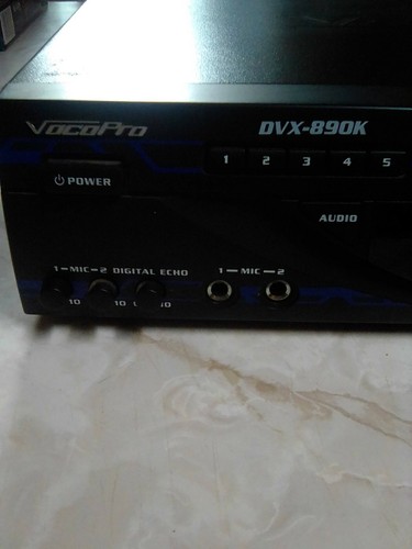 VocoPro DVX-890K PRO DIGITAL KARAOKE PLAYER MULTI-FORMT CD+G, USB, SD, DVD, HDMI
