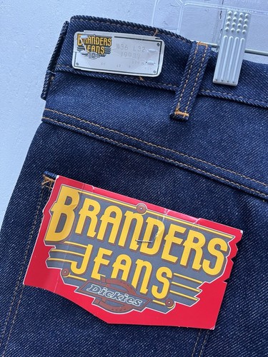 NWT Vintage Dickies Branders Denim Jeans 34x32 Blue 90s