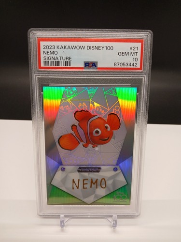 Psa9 Disney100 ディズニー KAKAWOW ベル サイン 🌟 BELLE - 2023 Kakawow Cosmos Disney 100 All-Star AUTO