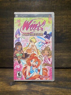 Winx Club: Join the Club (Sony PSP, 2007) Complete Tested
