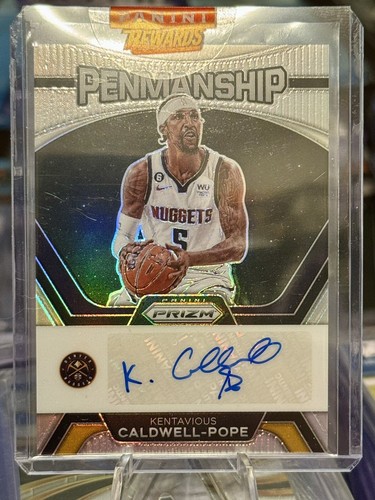 2023-24 Prizm KENTAVIOUS CALDWELL POPE Penmanship Auto #PNM